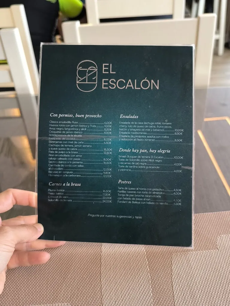 Menu_El Escalon_Benaoján_image_1