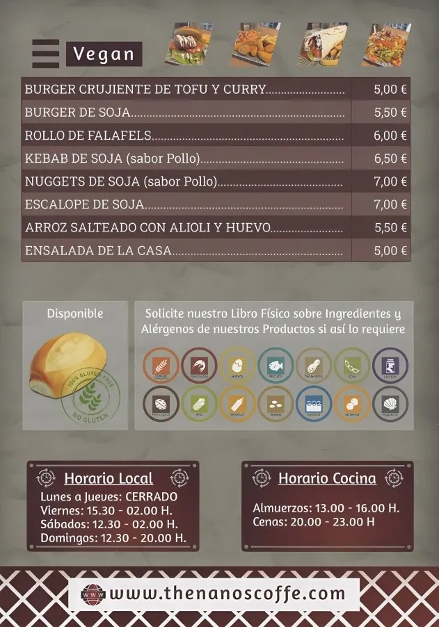 Menu_The Nano's Coffee_Benaoján_image_3