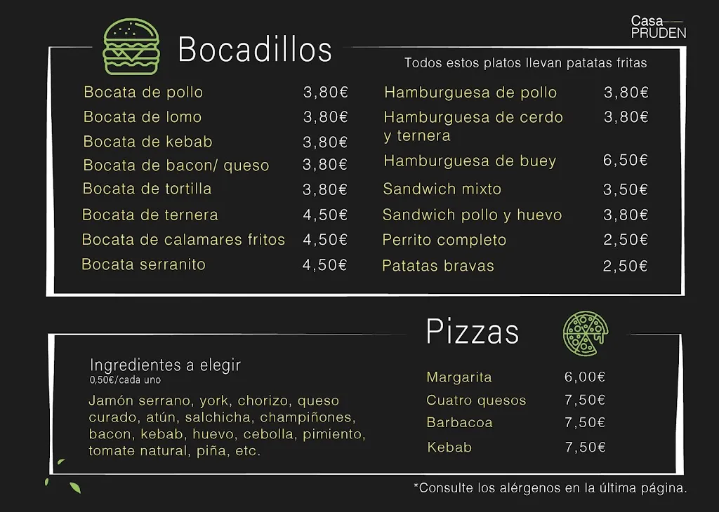 Menu_Casa Pruden Campillos_Campillos_image_1