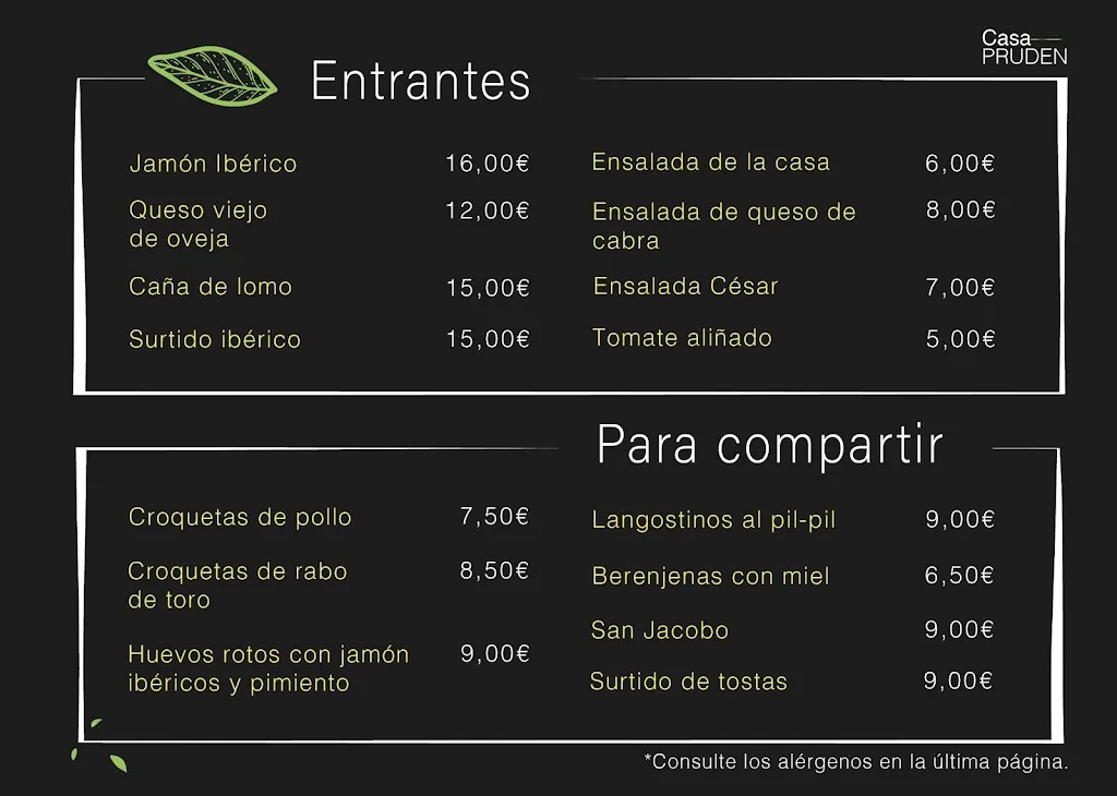Menu_Casa Pruden Campillos_Campillos_image_4