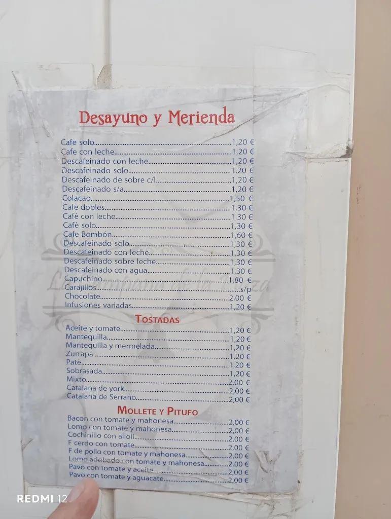 Menu_Bar La Campana_Campillos_image_2