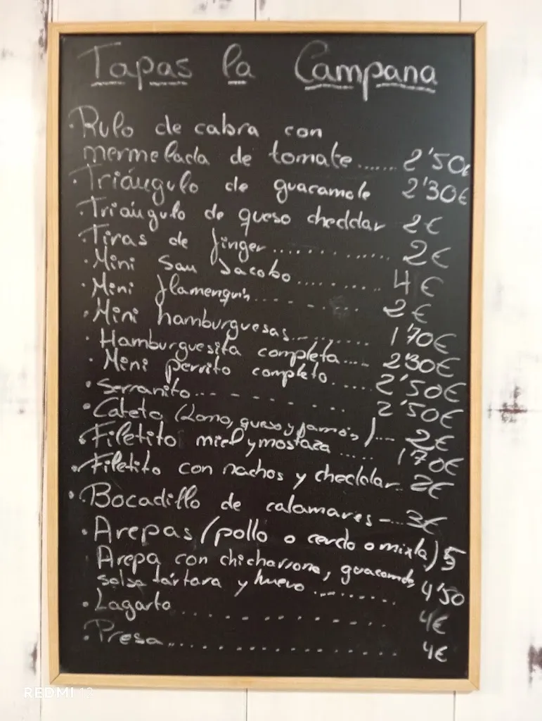 Menu_Bar La Campana_Campillos_image_3