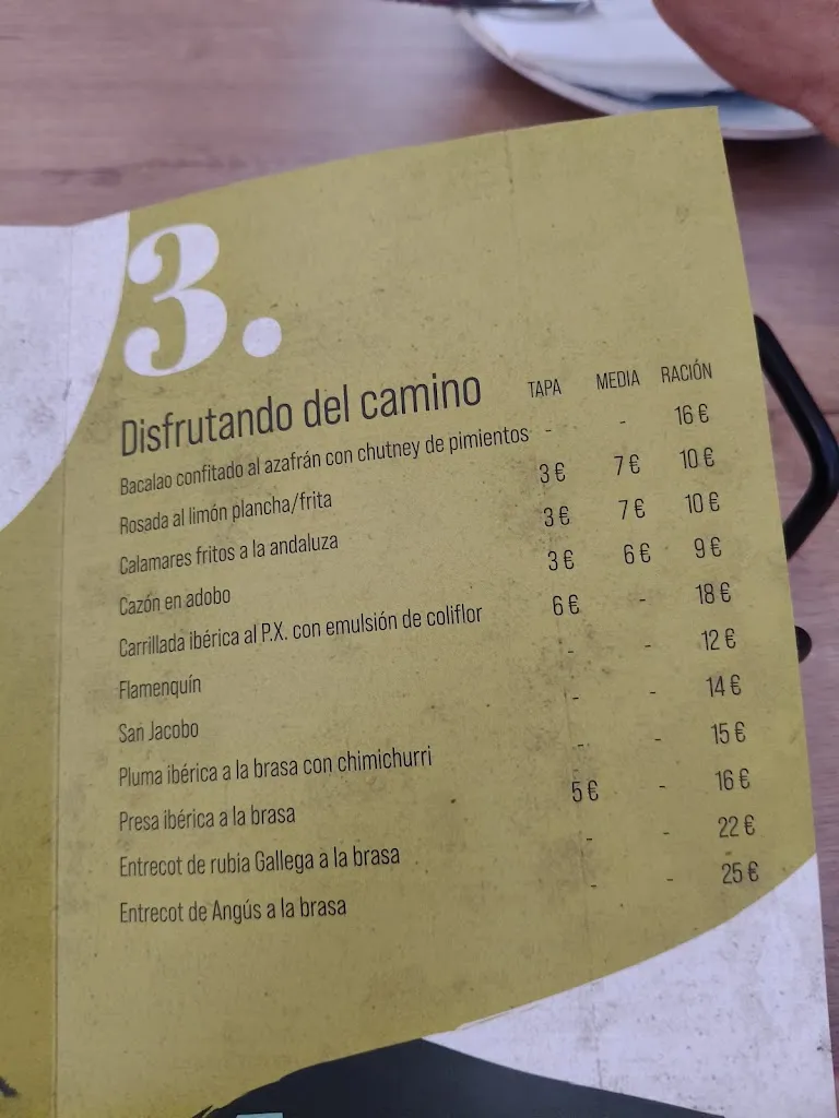 Menu_Bar 4 Caminos_Campillos_image_1