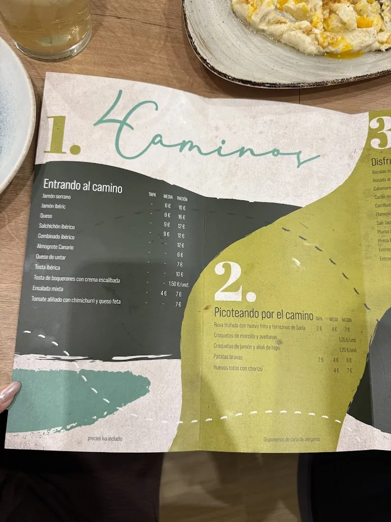Menu_Bar 4 Caminos_Campillos_image_3