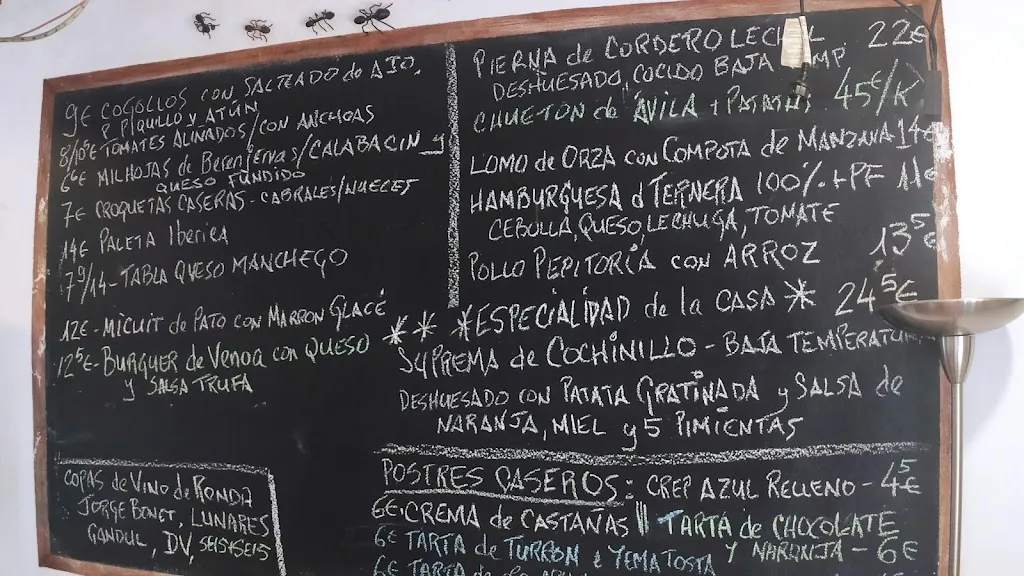 Menu_Restaurante La Bodega del Bandolero_Cartajima_image_1
