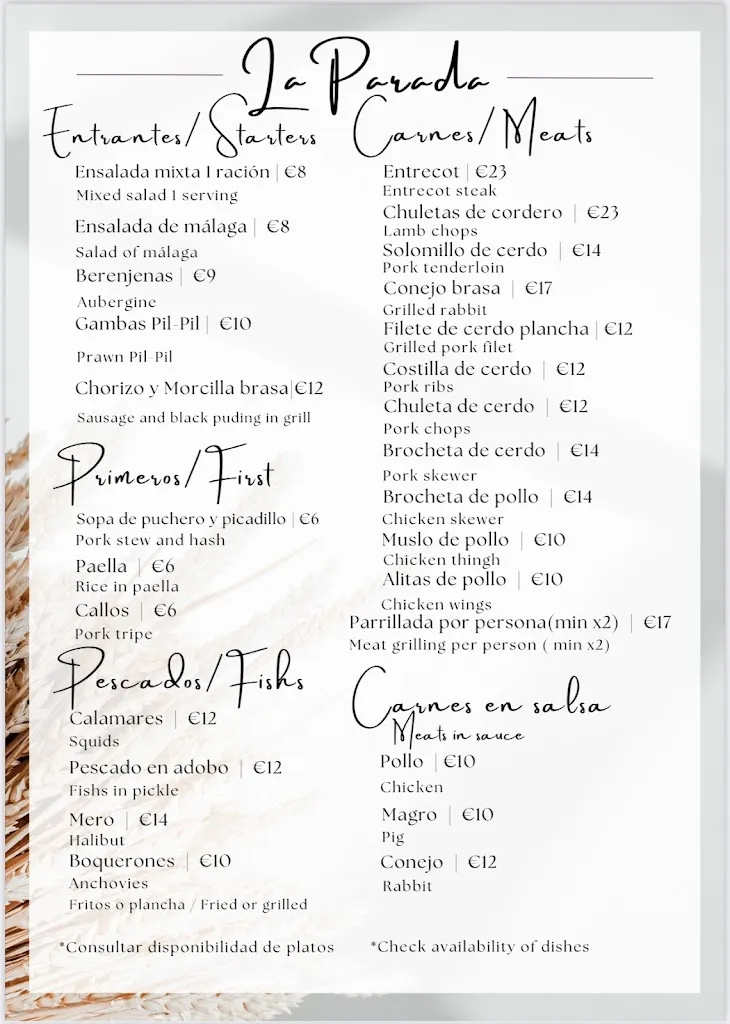 Menu_Restaurante La Parada_Casarabonela_image_1