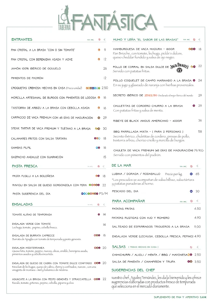 Menu_La Taberna Fantástica_Benahavís_image_1