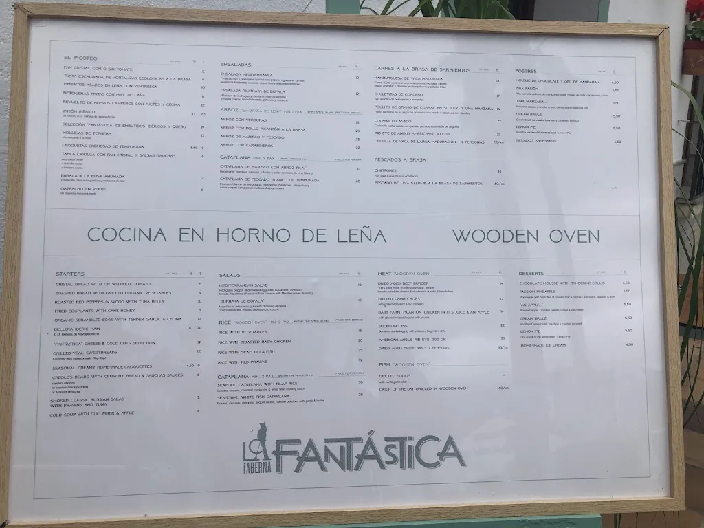 Menu_La Taberna Fantástica_Benahavís_image_2