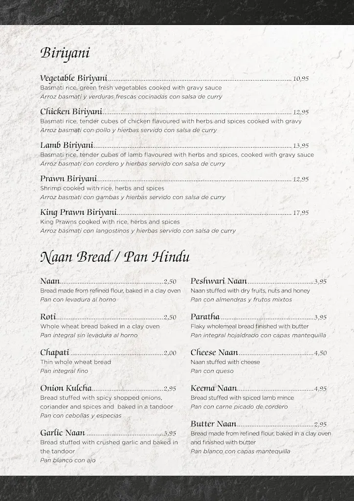 Menu_DELHI DARBAR BENAHAVIS_Benahavís_image_4