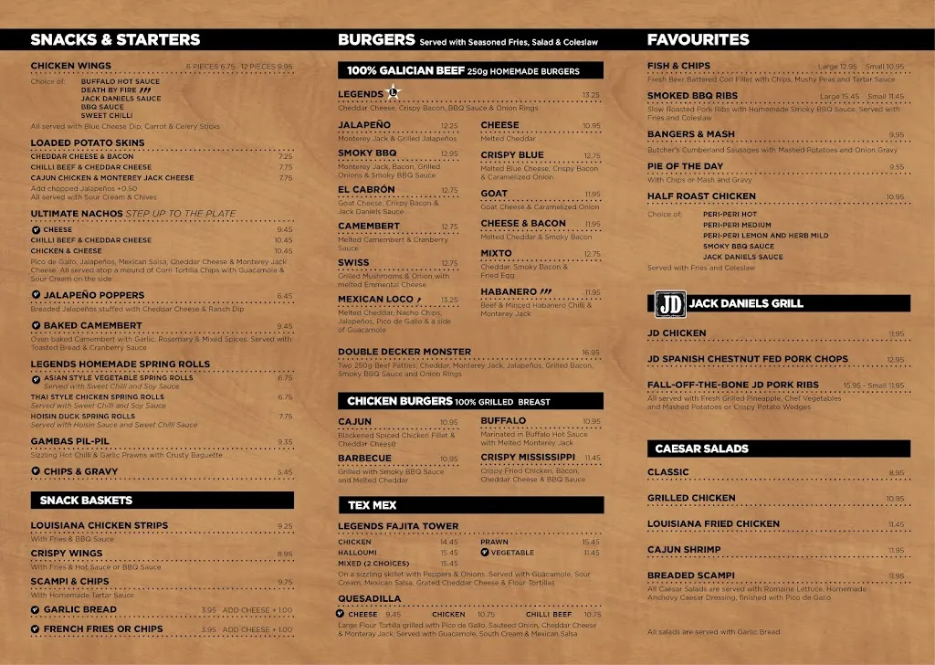 Menu_Legends Bar & Restaurant_Benahavís_image_2