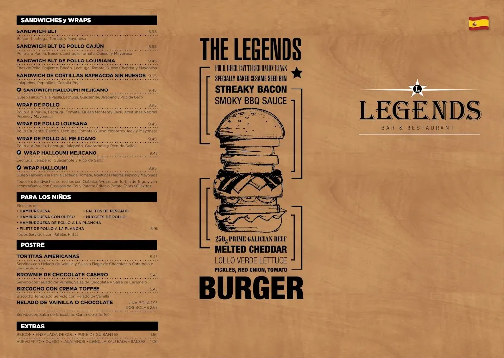 Menu_Legends Bar & Restaurant_Benahavís_image_3