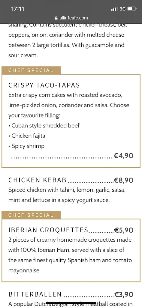 Menu_All in 1 Café - Restaurant & Bar_Benahavís_image_1