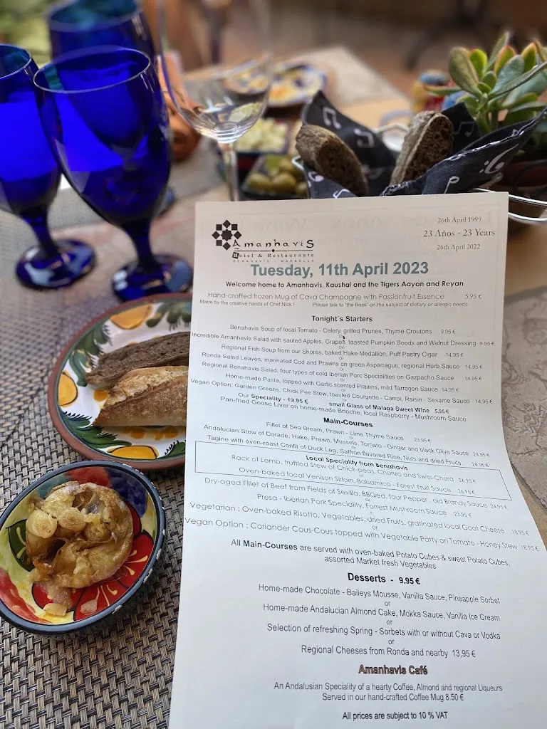 Menu_Hotel and Restaurant Amanhavis_Benahavís_image_1