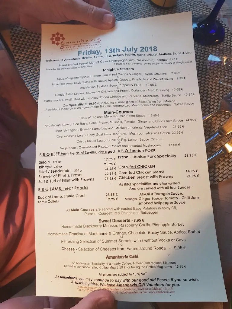 Menu_Hotel and Restaurant Amanhavis_Benahavís_image_2