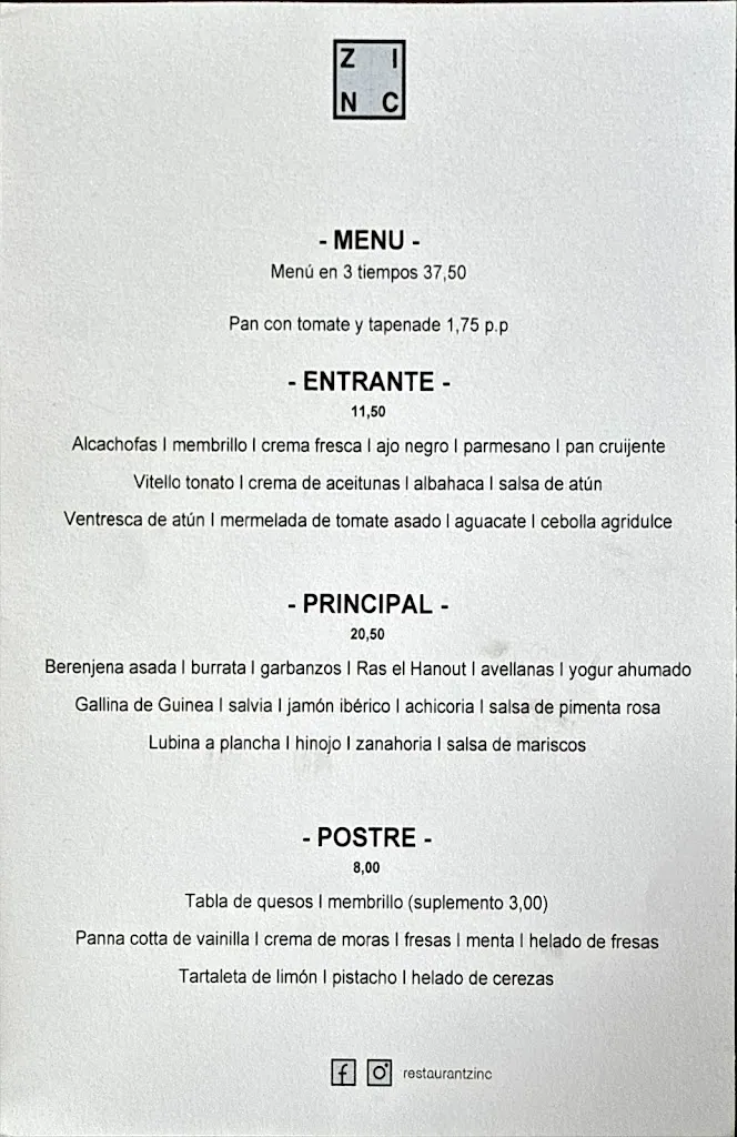 Menu_Restaurante ZINC_Mutxamel_image_2