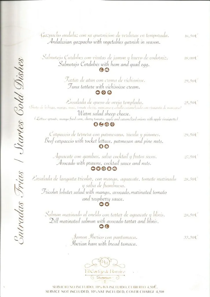 Menu_Restaurante El Cortijo de Ramiro_Benahavís_immagine_2