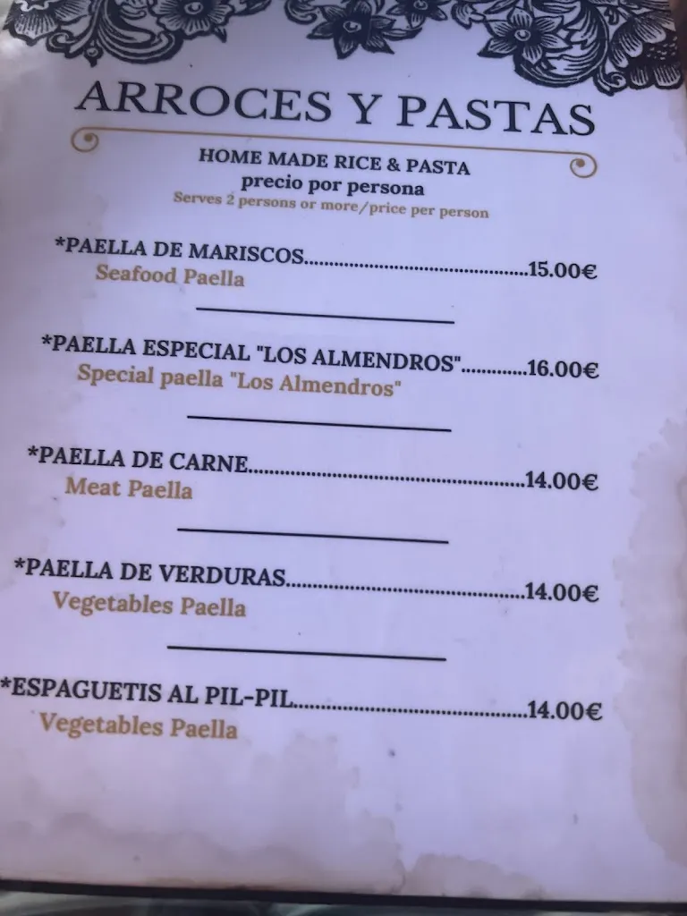 Menu_Los Almendros_Benahavís_immagine_4