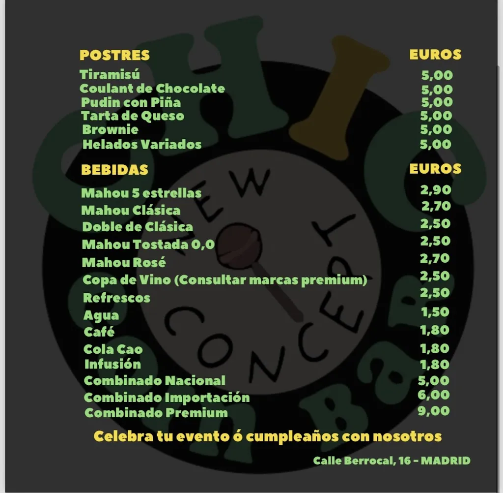 Menu_Chic coin bar_Coín_image_3