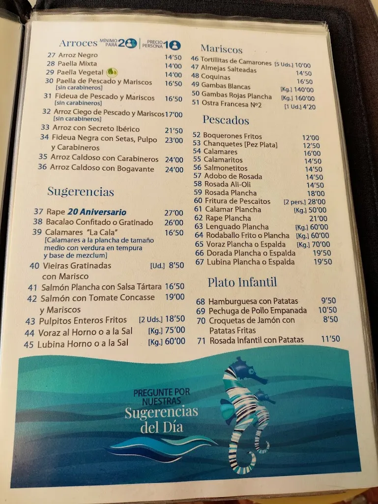 Menu_La Cala_Benalmádena_image_4