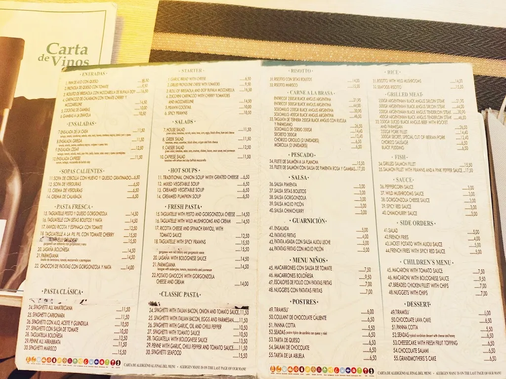 Menu_Da Checco & Paola_Benalmádena_image_4