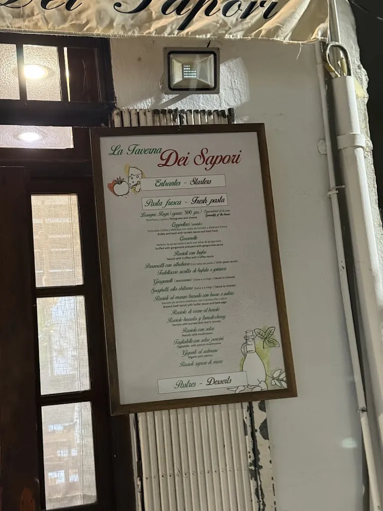 Menu_La Taverna dei Sapori_Benalmádena_image_2