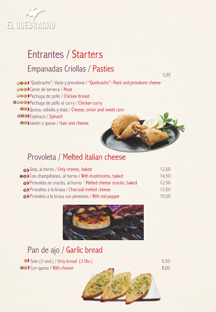 Menu_El Quebracho Argentinian Steak House_Benalmádena_image_2
