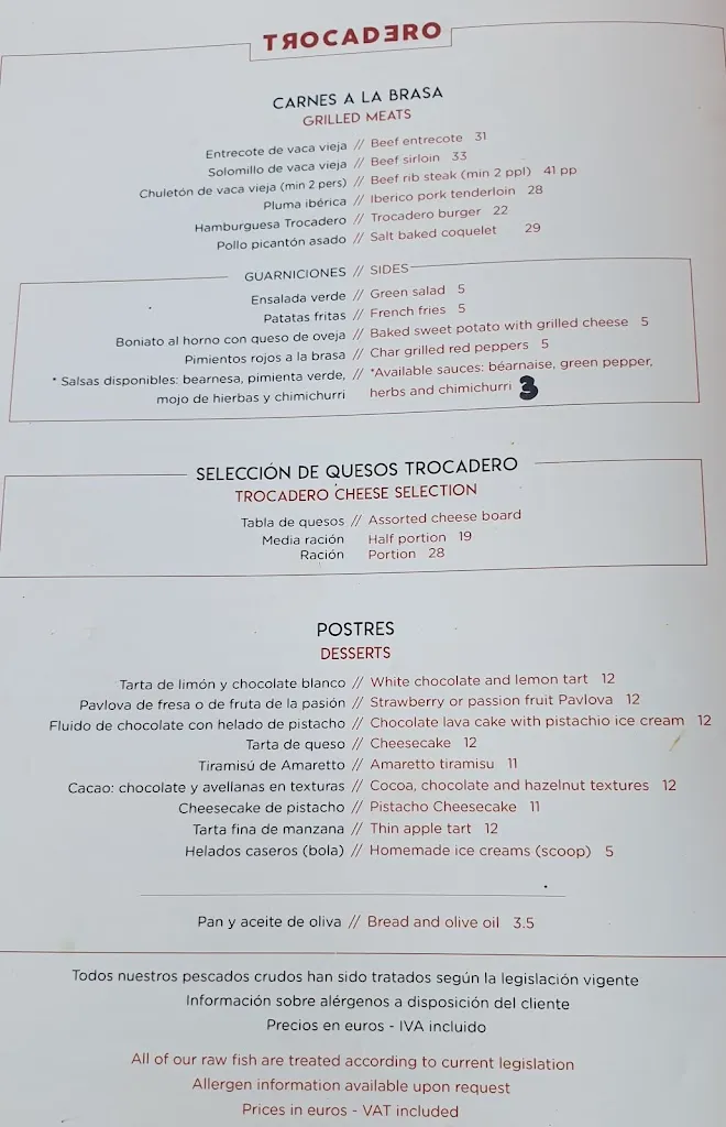 Menu_Trocadero Benalmádena_Benalmádena_image_4