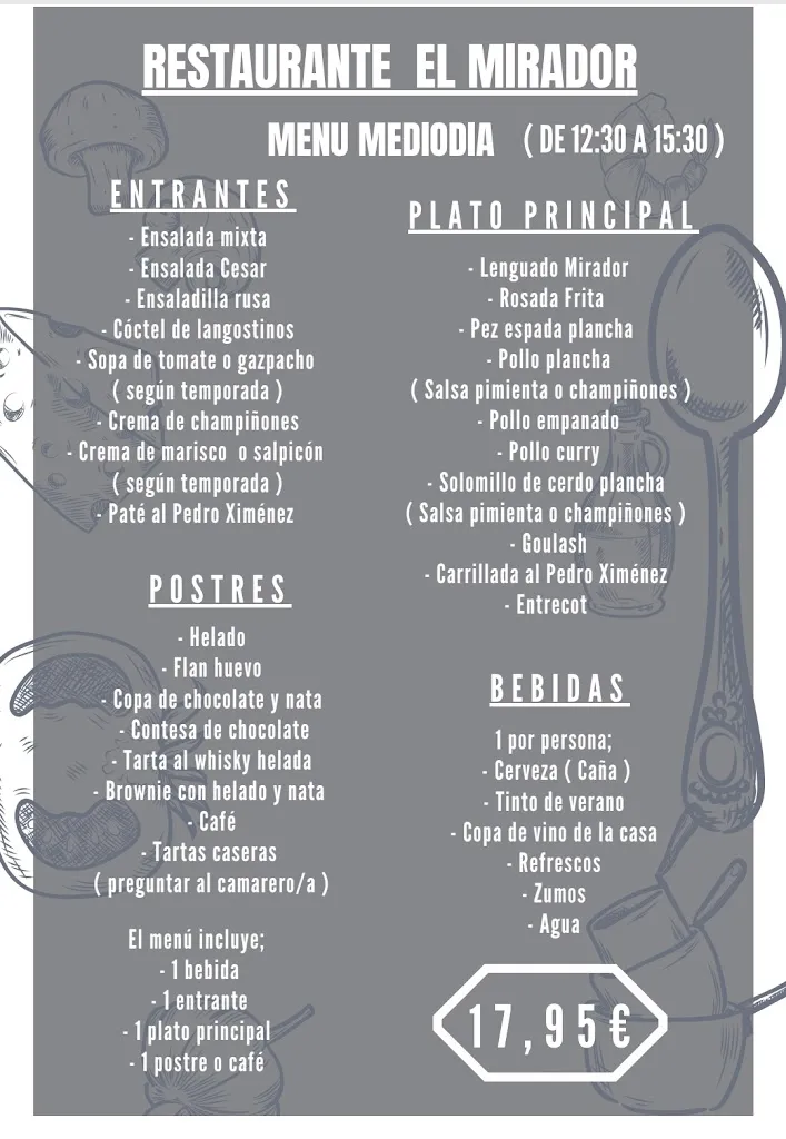 Menu_Restaurante El Mirador_Benalmádena_image_4