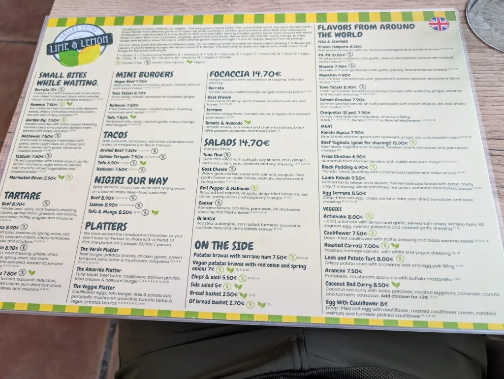 Menu_Lime & Lemon_Benalmádena_image_2