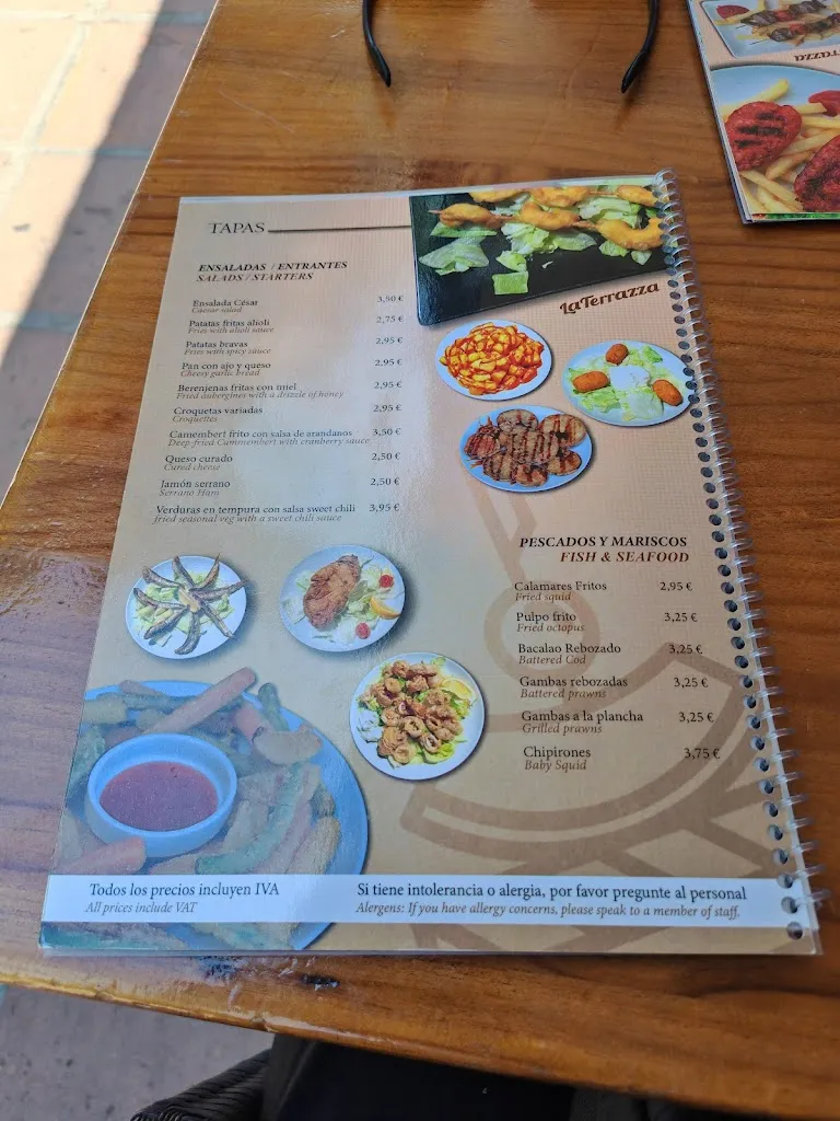 Menu_Tapas Bar Grill La Terraza_Benalmádena_image_2