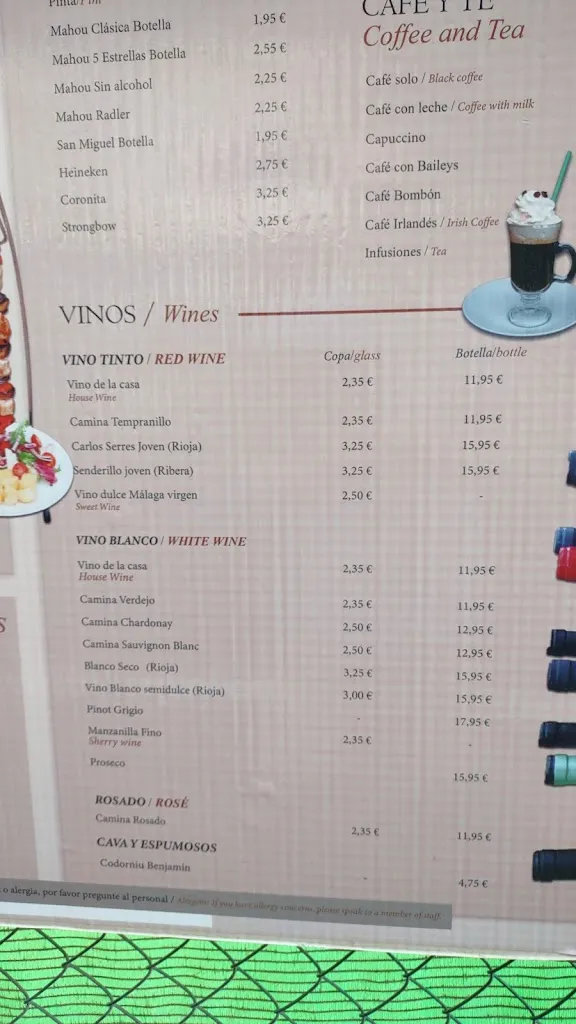 Menu_Tapas Bar Grill La Terraza_Benalmádena_image_3