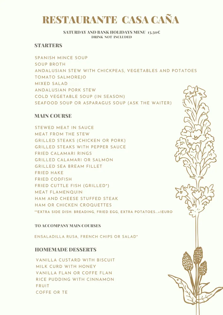 Menu_Restaurante Casa Caña_Casabermeja_immagine_2