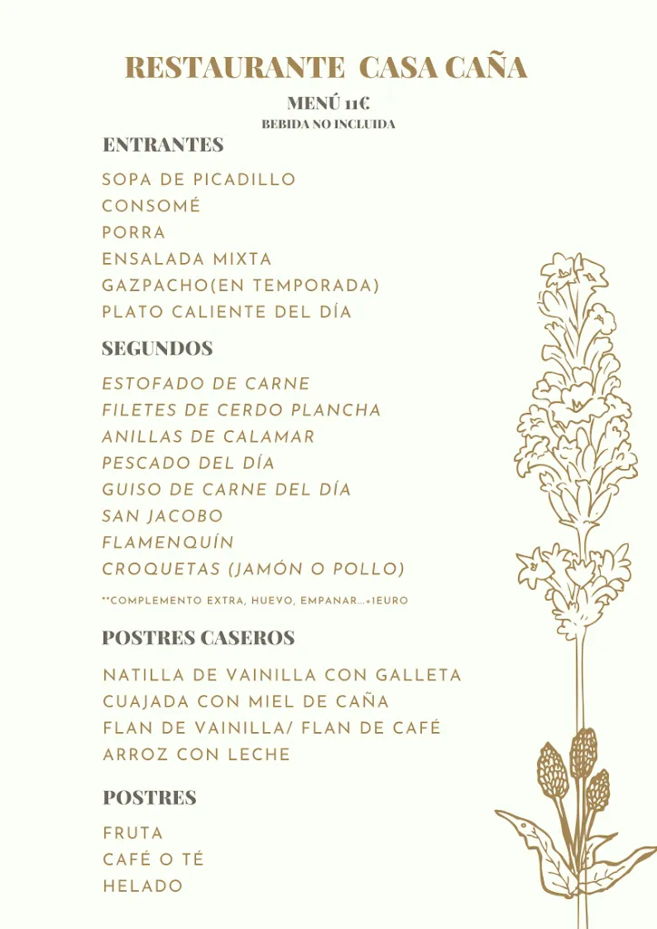 Menu_Restaurante Casa Caña_Casabermeja_immagine_4
