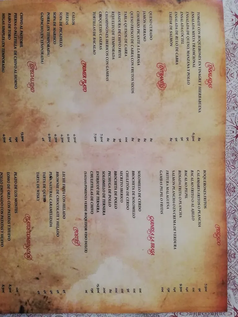 Menu_Restaurante Venta Pedro_Casabermeja_image_4