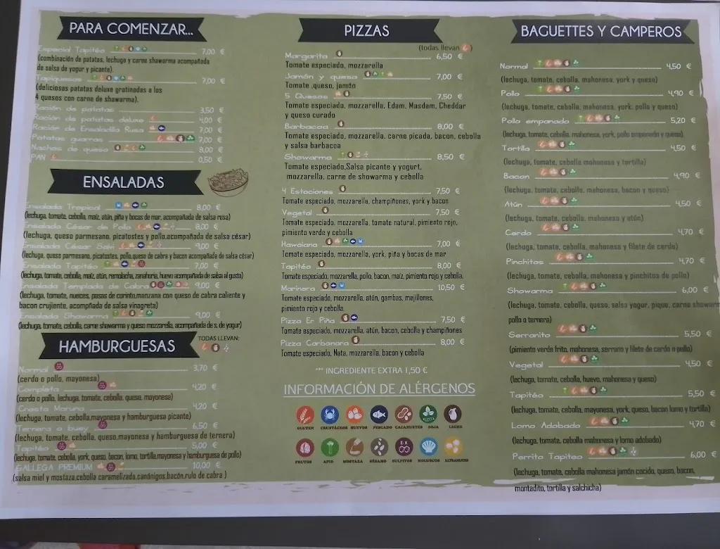 Menu_Bar El Tapitéo_Casabermeja_image_3