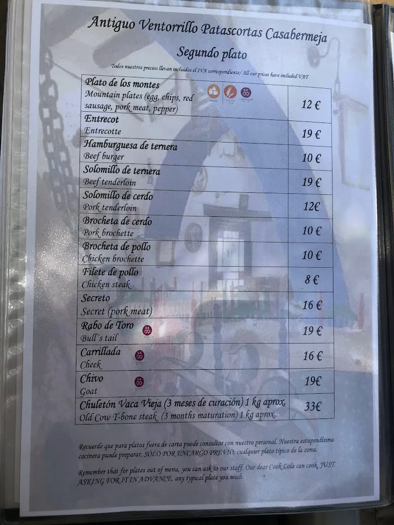 Menu_Restaurante Ventorrillo Patascortas Casabermeja_Casabermeja_image_1