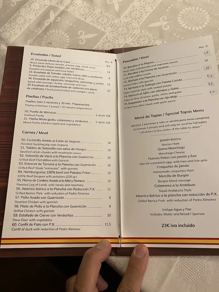 Menu_Las Cuevas del Duque_Cuevas Bajas_image_2