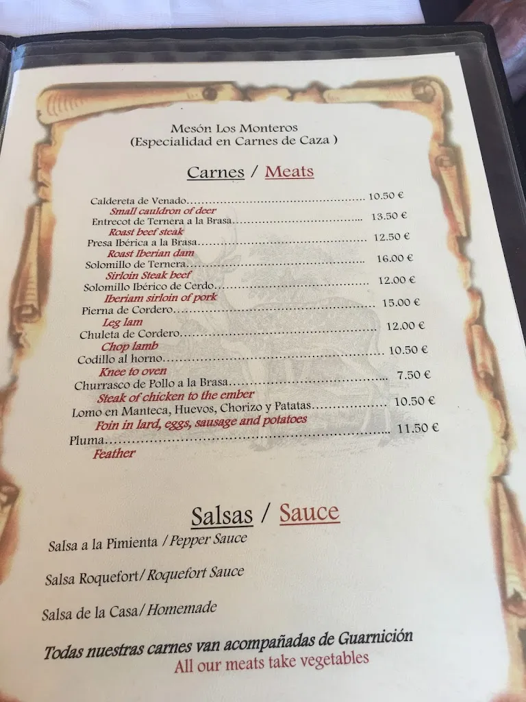 Menu_Meson Los Monteros_Cortes de la Frontera_image_4