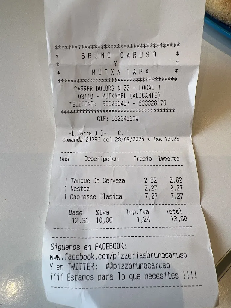 David Lorenzo_Restaurante Bruno Caruso Mutxamel_Mutxamel_review