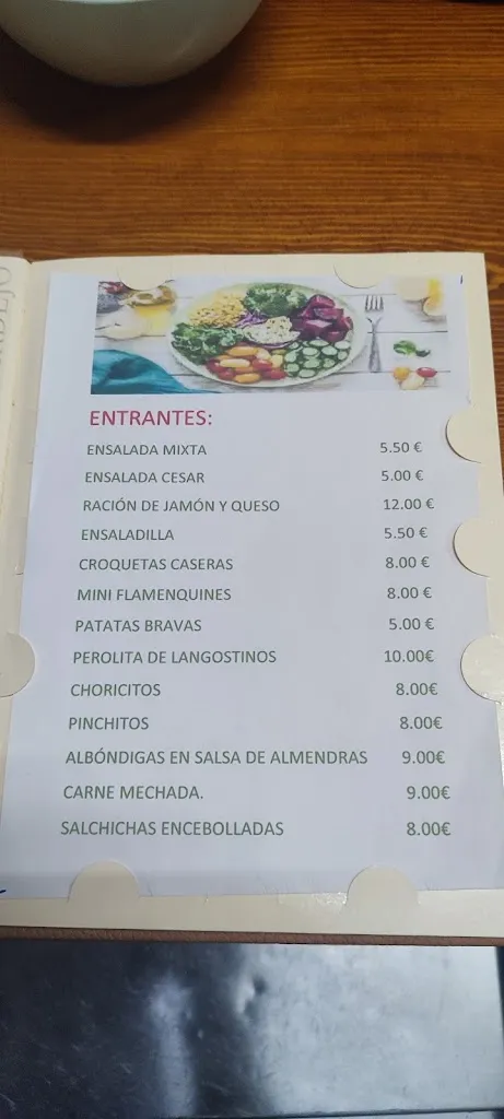 Menu_Bar-Restaurante Morana_Cuevas de San Marcos_image_2