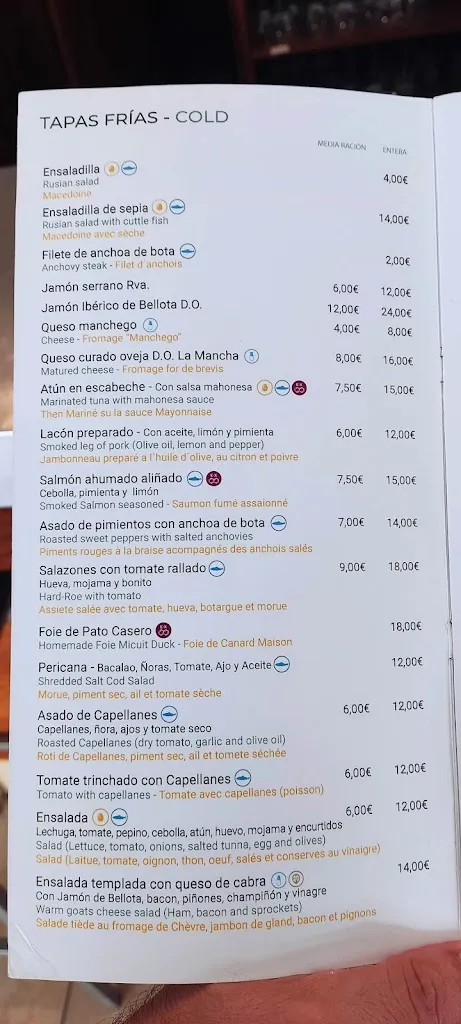 Menu_Restaurante bar Brisa_Mutxamel_immagine_3