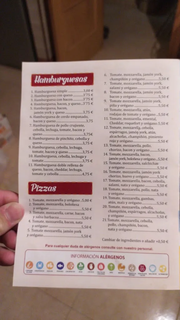 Menu_El Glotón -Asador de Pollos-_Cuevas de San Marcos_image_1