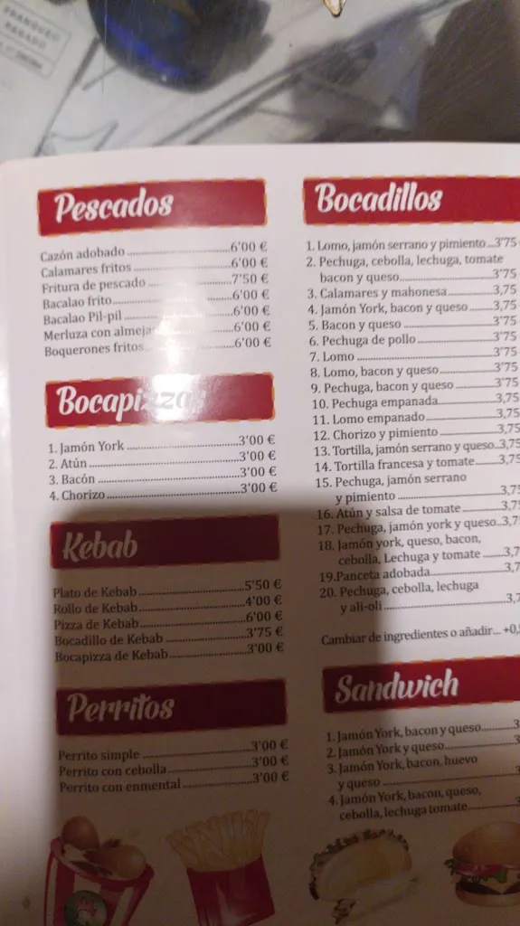 Menu_El Glotón -Asador de Pollos-_Cuevas de San Marcos_image_3