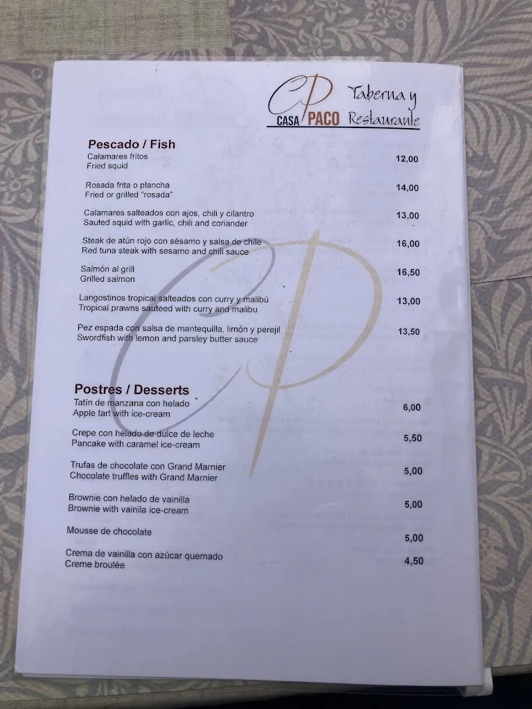 Patrick_Taberna Restaurante Casa Paco_Cómpeta_review