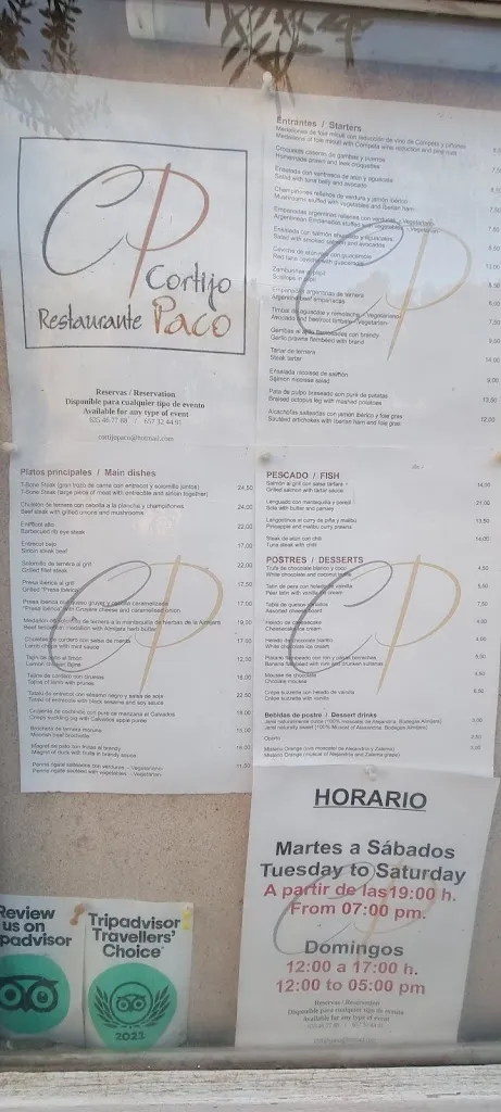 Menu_Restaurante Cortijo Paco_Cómpeta_image_4