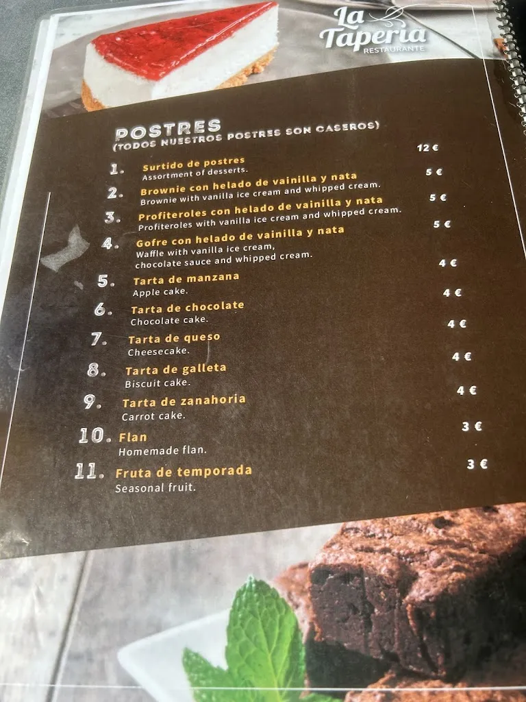 Menu_La Tapería_Cómpeta_image_4