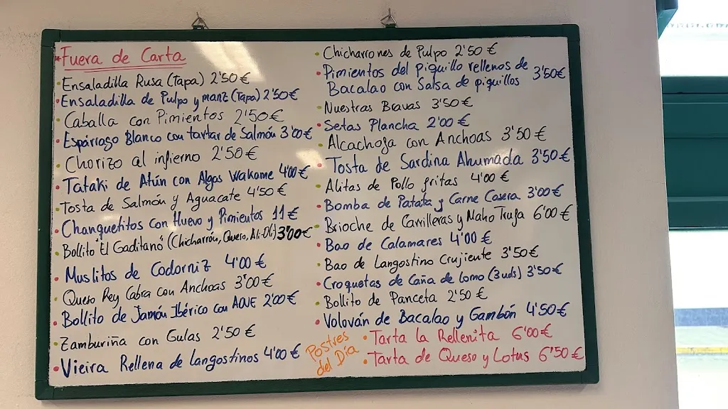 Menu_El Niño Agripina Gastrobar_Cuevas del Becerro_image_1