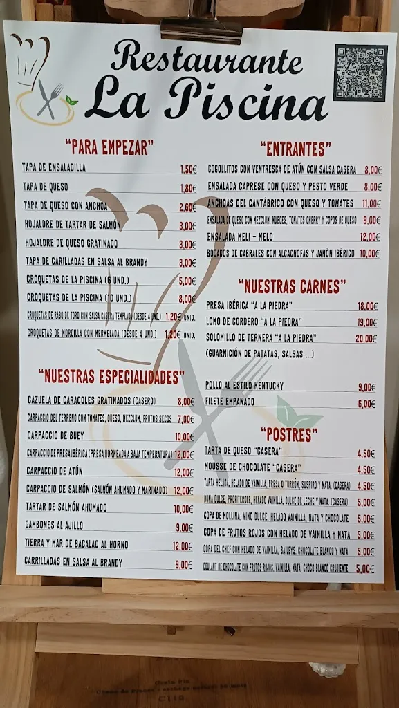 Menu_Restaurante La Piscina_Cuevas del Becerro_image_1