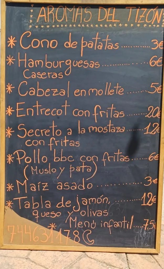 Menu_AROMAS DEL TIZON_Cuevas del Becerro_image_2