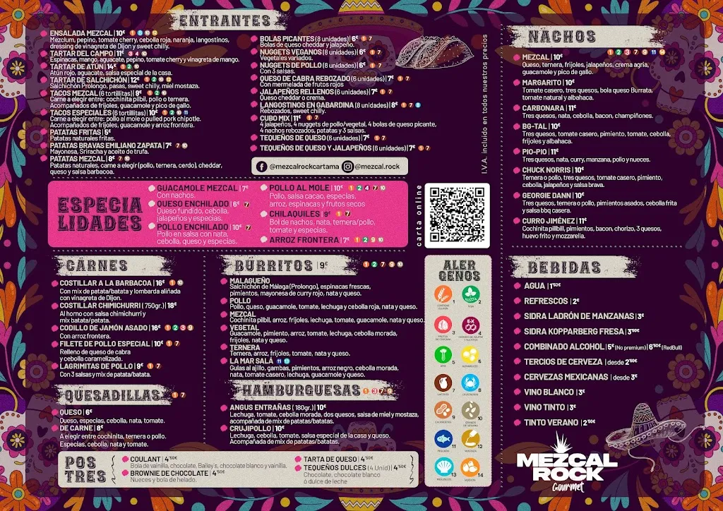 Menu_Mezcal Rock | Food & Drinks_Cártama_image_1